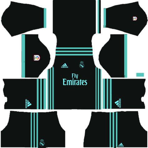 real madrid dream league kits